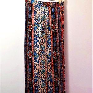Colleen Lopez New Vista Wide Leg Pants, Paisley Print 20W (run large) - EUC
